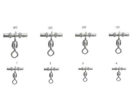 AQUA MARINE - Branch Swivel-Nickel Plated